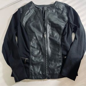 Alfani | Black Light non Leather Jacket // L